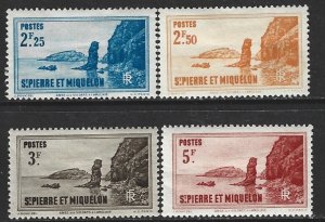 St. PIERRE & MIQUELON - MINT STAMPS LOT DOGSLED LANGLADE LANDSCAPE POSTAGE DUE