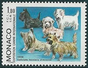 Scott #1539 Dog Show MNH