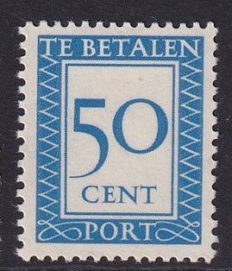 Netherlands  #J100  MH 1948   Postage Due   numerals   50c