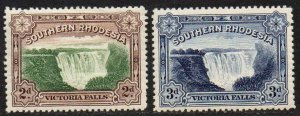 Southern Rhodesia Sc #31-32 Mint Hinged