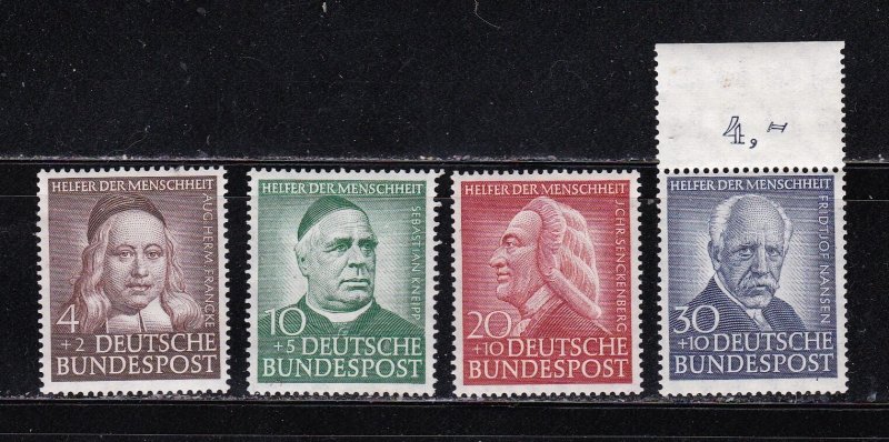 Germany stamps #B334 - 337, MNH OG, complete set,  CV $75.00