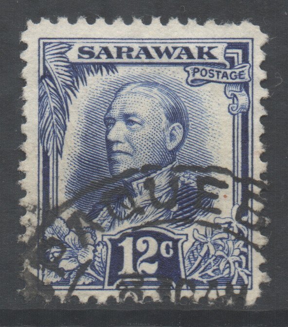 Sarawak Scott 102 - SG99, 1932 Sir Charles Vyner Brooke 12c used