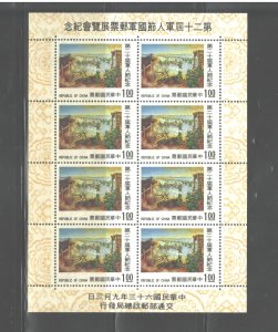 TAIWAN,1974, 20th ARMED FORCES DAY  MS #1900 MNH