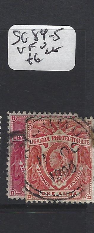 UGANDA (P2705BB) QV  1A  SG 84, 85   VFU