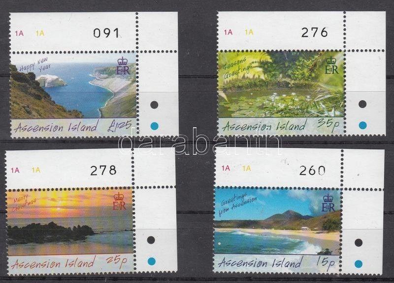 Ascension stamp Greeting Stamps corner set MNH 2006 Mi 985-988 WS111405