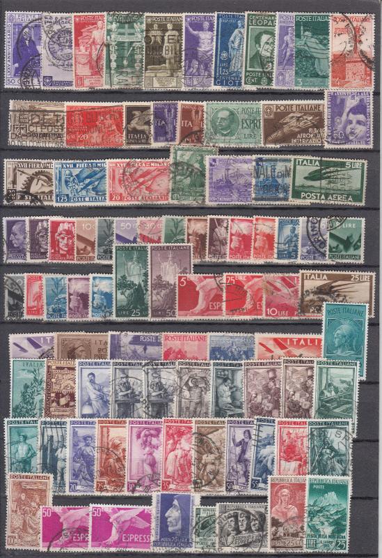 Italy - 880+ different stamp collection