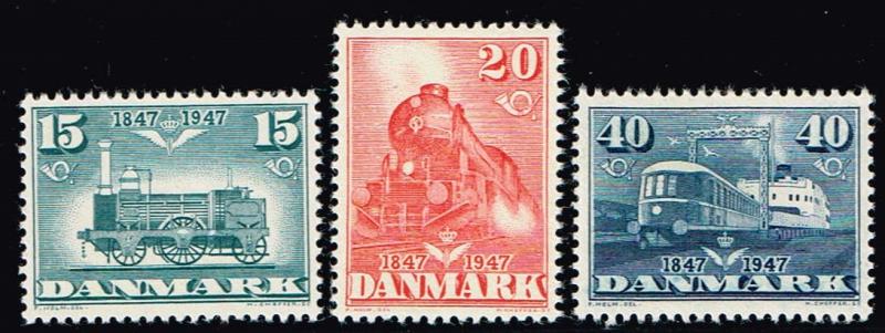 Denmark # 301 - 303  MNH