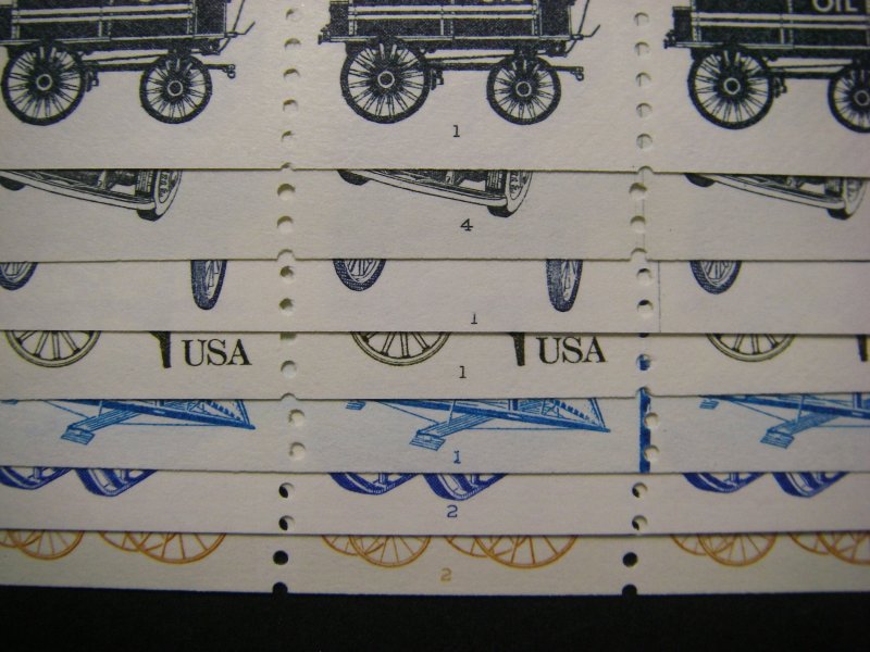 Scott 2123 - 2136, Transportation Coil PNC5 Collection, MNH Beauties, CV $28.60