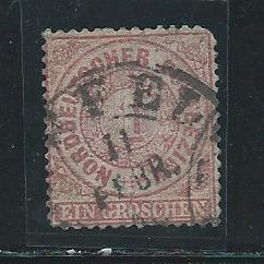 Germany (North German Confed) 4 1868 1gr Used (x3)