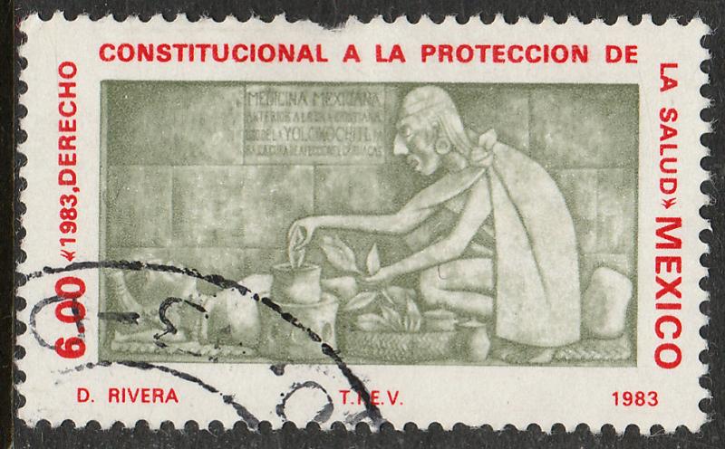 MEXICO 1313, Constitutional Right Health Protection Used. (1001)