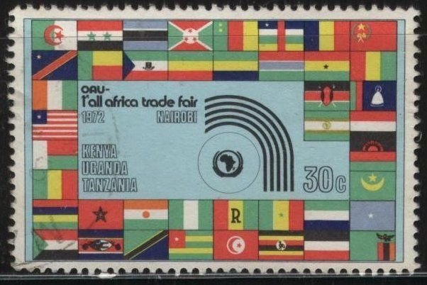 Kenya (KUT) 242 (used) 30c 1st All-Africa Trade Fair (1972)