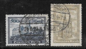 Germany #237-38 Used Set of 2 Singles (my1)