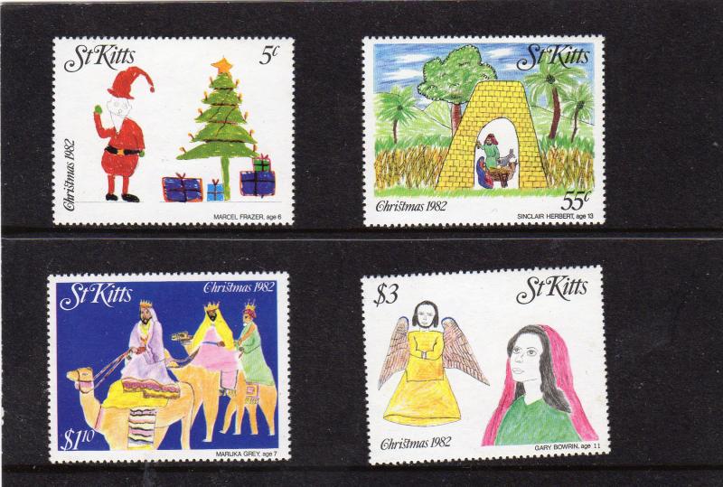 St Kitts 1982 Christmas MNH