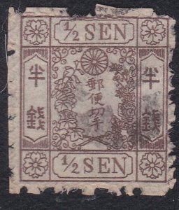 JAPAN  An old forgery of a classic stamp - ................................A9881