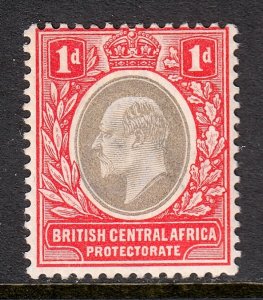 British Central Africa - Scott #60 - MLH - SCV $9.50