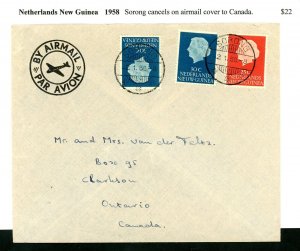 Netherlands New Guinea 1958 Cover