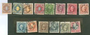 Sweden #52-65  Single (Complete Set)