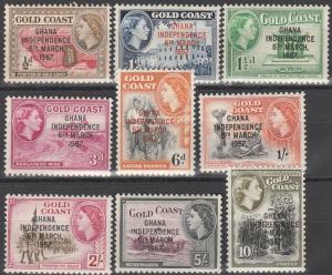 Ghana #5-13 F-VF Unused CV $8.85  (A3482)