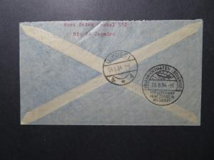 Brazil 1934 Condor Zeppelin Cover to Germany - Z12533