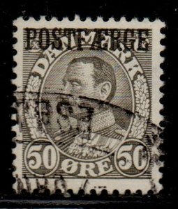 Denmark Sc Q26 1936 50 ore Christian X Parcel Post Ferrry stamp used