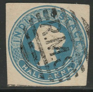 India British Colonies Postal Stationery Cut Out R.M.S. A17P3F487