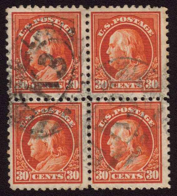 MALACK 439 VF, used Block, Very SCARCE n5002