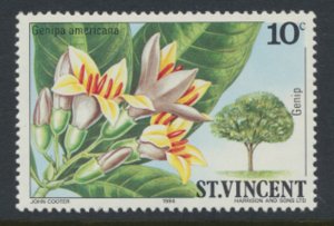 St. Vincent  SC# 720  MNH Flowering Trees 1984 see detail & scan