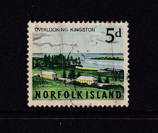 1964 Norfolk Island Scenes 5d Used SG51