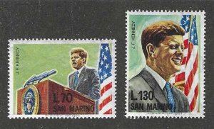 San Marino 607-608  Complete  MNH SC:$.50