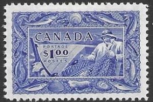 Canada   302   1951  1 dollar   VF Unused