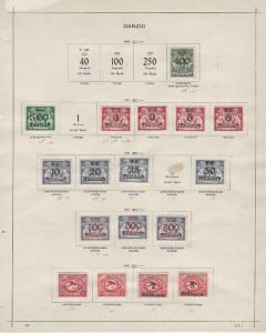 Danzig  Mounted album pages [m/u]