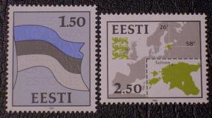 Estonia Scott #209-210 mnh