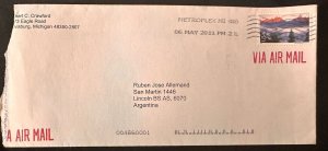 CM) 2011. UNITED STATES. TREES. LANDSCAPE. ENVELOPE SENT ARGENTINA. XF