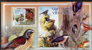 Guinea - Bissau 2007 Birds - Mixed Species large perf s/s...