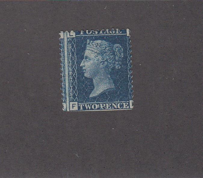 GB SG 47 SC # 30 PLATE 11 2d BLUE MH (Bottom Perfs Clipped) CAT VALUE $500