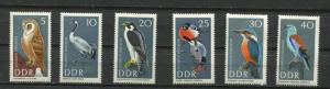 Germany 1967 Mi 1272-7 MH Birds