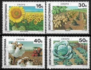 South Africa - Bophuthatswana #212-5 MNH Set - Crops