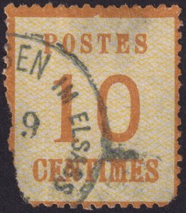 France: Franco-Prussian War: Issued Under German Occupation; #N8, #N10, #N12a