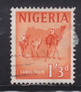 Nigeria 109 Camel Train and Map 1961