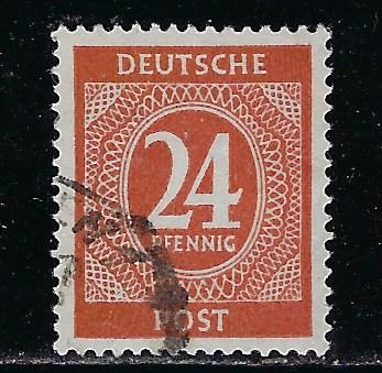 Germany AM Post Scott # 544, used