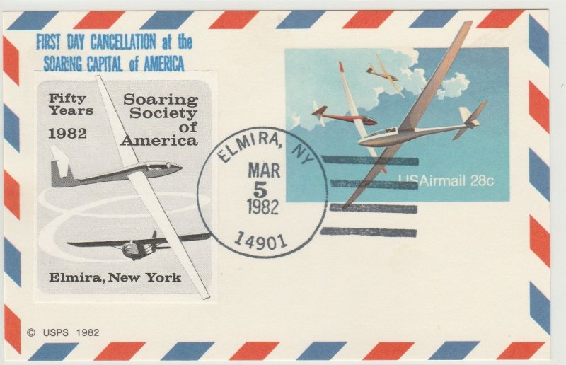 Scott# UXC20 US Postal Card FDC Cachet