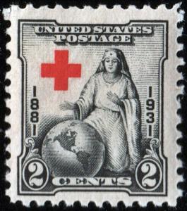 SC#702 2¢ Red Cross Issue (1931) MNH