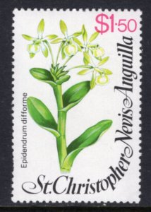 St Kitts Nevis 395 Flower MNH VF