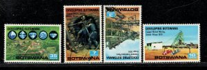 BOTSWANA  SC# 58-61 FVF/MOG