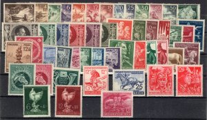 German Empire: Lot MNH Stamps Third Reich