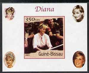 GUINEA BISSAU - 2001 - Diana #3 - Imperf De Luxe Sheet - M N H - Private Issue