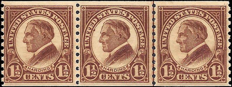 598 Mint,OG,NH... Line Pair and a Single... SCV $10.80