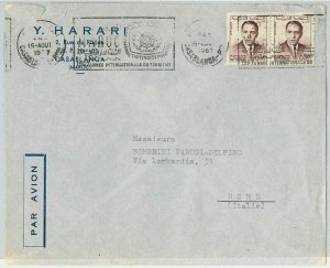 45063 - MOROCCO Morocco POSTAL HISTORY - LETTER to ITALY 1967-