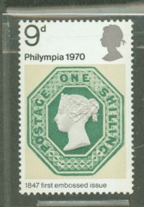 Great Britain #643  Single