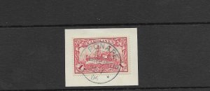 CAROLINE ISLANDS 1900/10 1mk used